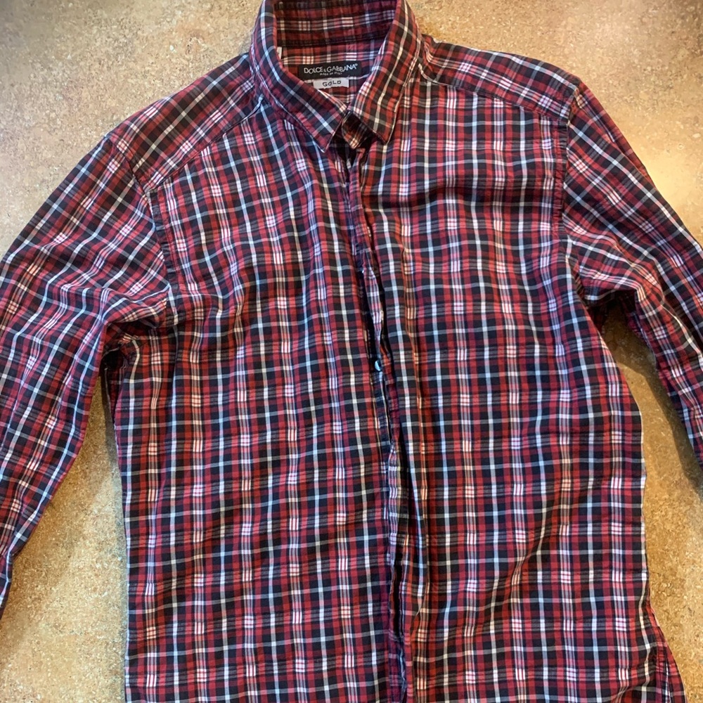 Dolce and Gabbana causal dress shirt